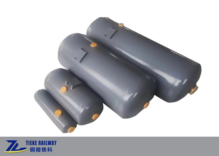 600KPa الفولاذ المقاوم للصدأ سبائك الألومنيوم أجزاء الفرامل الهوائية 11L 80L 160L خزان الهواء خزان